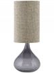 Pied de Lampe House Doctor Small en Verre Gris - 34 cm