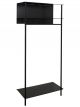 Portant Setun en Metal Noir Nordal - 190 cm