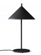 Lampe à Poser Triangle en Métal Noir Mat HK Living - 48 cm