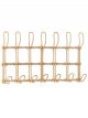 Porte-Manteaux Mural Ellen Rotin Naturel - 55 cm 