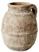  Vase Pichet Camille Terre Cuite Beige M - 25 cm