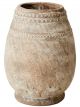 Vase Pot Camille en Terre Cuite Beige - 25 cm