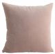 Coussin Velours Vieux Rose - 50 x 50 cm