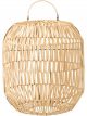 Abat-Jour Cylindrique en Rotin Naturel - 40 cm