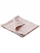 Serviette de table coton lavé rose Elsa - 40 x 40 cm 