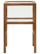 Table d'Appoint House Doctor Montre en Bois & Verre - 60 cm
