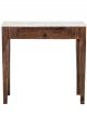 Table d'Appoint Bloomingville Hauge Bois de Manguier &  Marbre - 79 cm