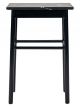 Table d'Appoint House Doctor Regance Bois & Marbre Noir - 60 cm