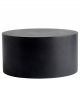 Table Basse Brooklyn Ronde Métal Noir - 60 cm