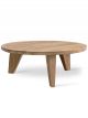 Table Basse en Bois de Teck Recyclé HK Living - 80 cm