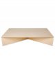 Table Basse en Métal Crème HK Living - 110 cm