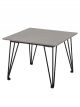 Petite Table Basse d'Extérieur Mundo en Béton Gris Bloomingville - 55 cm