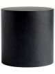 Table basse ronde métal noir brooklyn - 40 cm