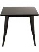 Table Bistro en Métal Noir - 79 cm