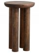 Table d'Appoint Helin en Bois de Manguier - 49 cm