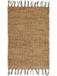 Tapis Briel en Jacinthe d'Eau Naturel Bloomingville - 90 x 60 cm