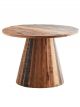 Table Ronde en Bois de Teck Recyclé Madam Stoltz - 65 cm