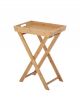 Table Plateau Adlene en Bambou Naturel Bloomingville - 45 cm