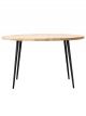 Table Ronde Bois de Manguier Clair - 130 cm