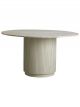 Table Ronde Bois & Marbre Blanc NORDAL - 140 cm