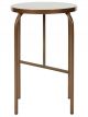 Tabouret House Doctor Shaker en Acier Bronze - 50,5 cm