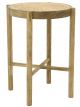 Tabouret Bois Naturel & Cannage HK Living - Rétro