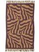 Tapis Izza en Coton Camel & Violet Bloomingville - 150 x 90 cm