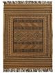 Tapis Kelim Coton Tissé & Jute Camel Madam Stoltz - 140 x 200 cm