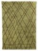 Tapis en Laine Olive & Rayures Marrons HK Living - 280 x 180 cm