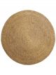 Tapis Acen Rond en Jonc de Mer Naturel Bloomingville - 120 cm 