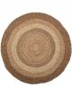 Tapis Rond en Jonc de Mer Brun & Beige Bloomingville - 150 cm