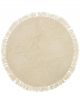 Tapis Rond Lenea en Laine Naturelle Bloomingville - 110 cm 