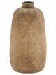 Vase Terre Cuite Texturée Marron Madam Stoltz -  22 cm 