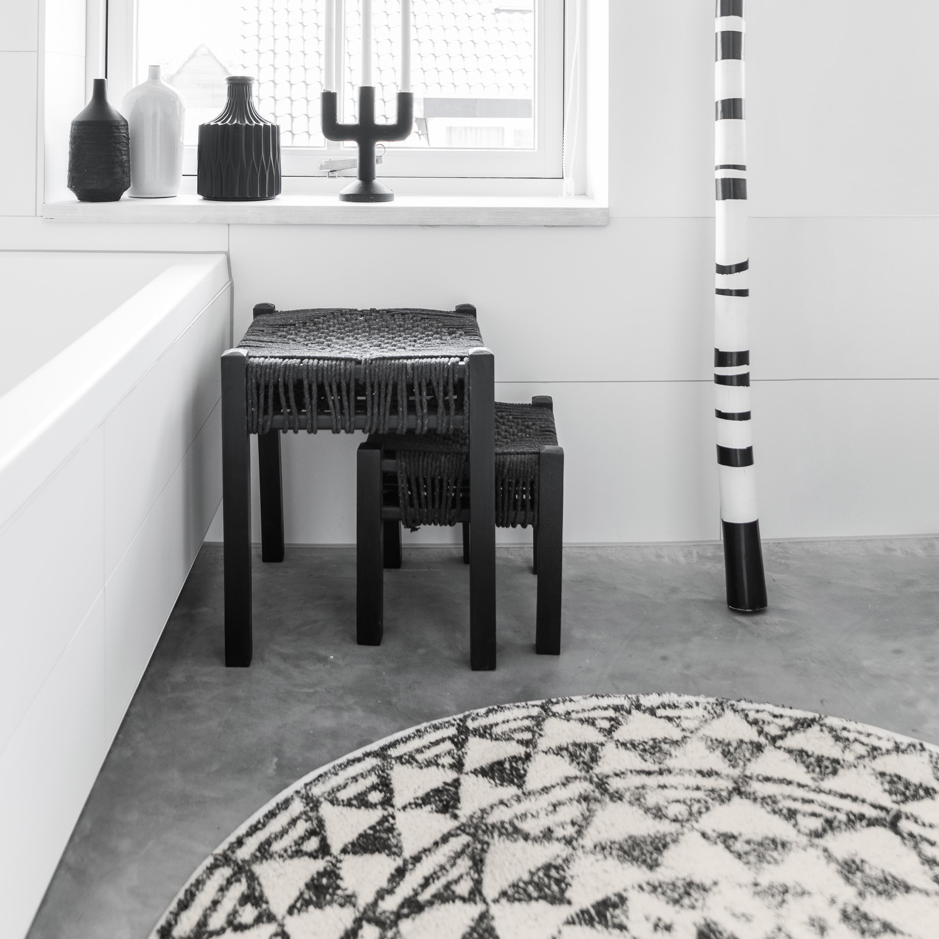 Tapis Bain Rond Enredada